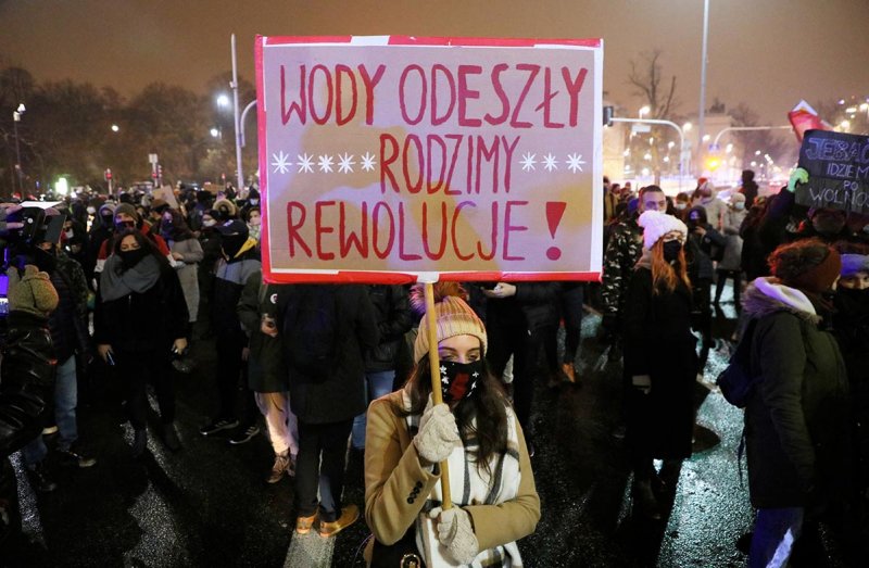 Kolejny dzień protestów Strajku Kobiet