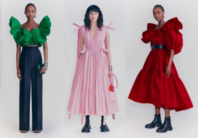 Alexander McQueen pre-fall 2021: Fantazja i konstrukcja