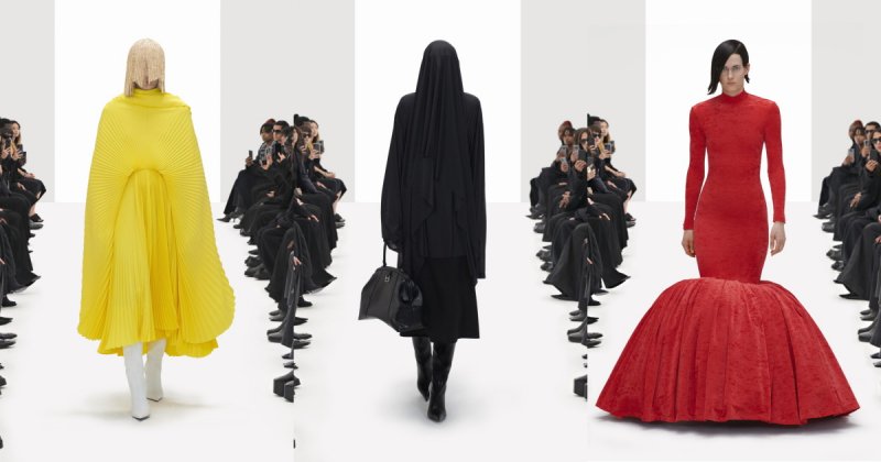 Balenciaga wiosna-lato 2022: Pokaz, którego nie było