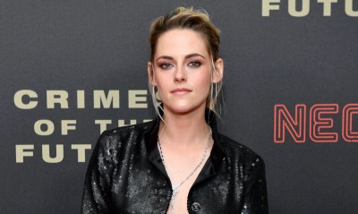 Kristen Stewart w cekinowym kombinezonie Chanel