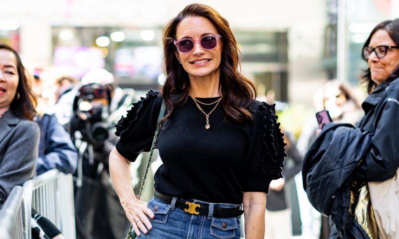 Eleganckie jeansy Kristin Davis pasują do każdego typu sylwetki