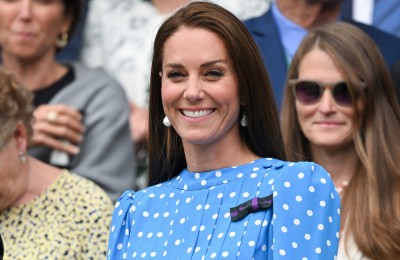 Księżna Kate na Wimbledonie w stylowej sukience inspirowanej latami 40.