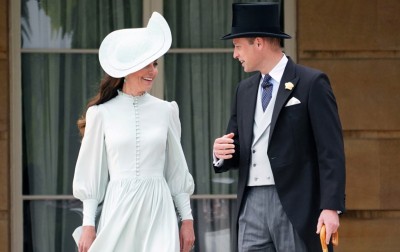Księżna Kate po raz drugi publicznie w romantycznej sukience w odcieniu mięty