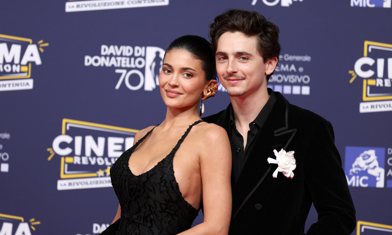 Kylie Jenner i Timothée Chalamet olśniewają stylizacjami na „włoskich Oscarach”