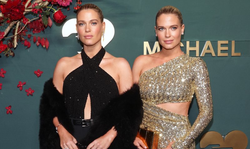 Błyszczące stylizacje Lady Amelii i Lady Elizy Spencer na gali w Nowym Jorku