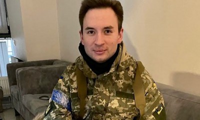Ukraiński model Ivan Honzyk wstąpił do wojska: „Tu jestem potrzebny”