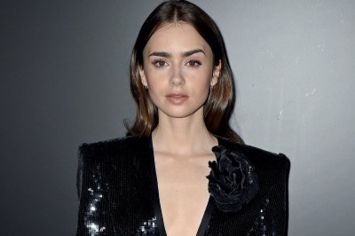 Lily Collins z grzywką, która będzie hitem 2022 roku