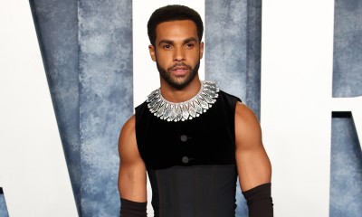 Lucien Laviscount w komplecie Dolce & Gabbana