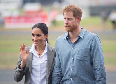 Księżna Meghan w marynarce projektu Sereny Williams