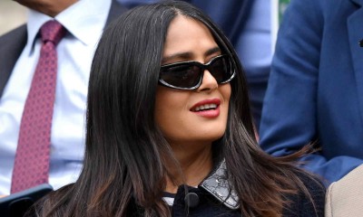 Salma Hayek jako kolejna gwiazda zachęca do nieukrywania siwych włosów