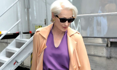 Meryl Streep jako Miranda Priestly zamienia torebkę od projektanta na modny bidon