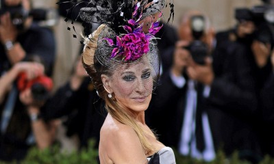 MET Gala 2022: Sarah Jessica Parker w spektakularnym nakryciu głowy