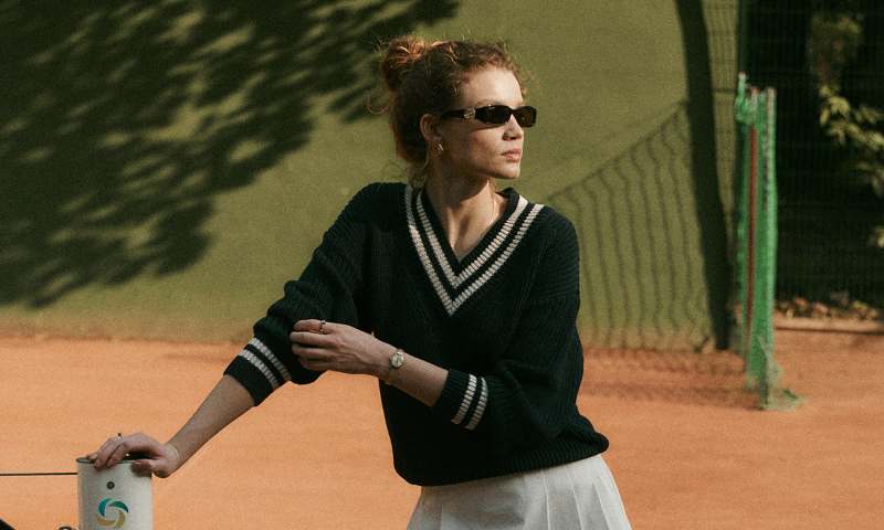 Premierowo na Vogue.pl: Kolekcja Nago inspirowana tenisem w retro wydaniu