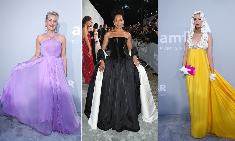 Najpiękniejsze kreacje gali amfAR w Cannes 2021