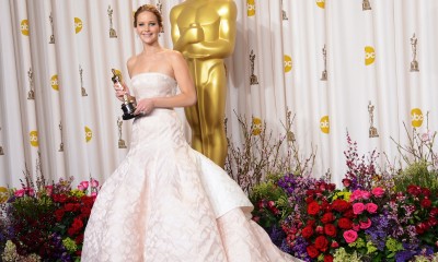 Najsłynniejsze kreacje wszech czasów: Jennifer Lawrence na Oscarach w 2013 roku 
