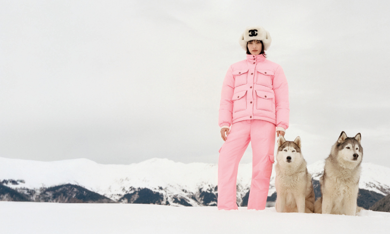 Nana Komatsu w kampanii Chanel Coco Neige 2025/26