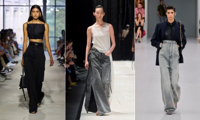 Szare jeansy podbiły trendy wiosna-lato 2024