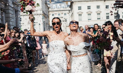 Panny młode z Londynu zamiast tradycyjnego wesela urządziły domówkę w stylu „girl power”
