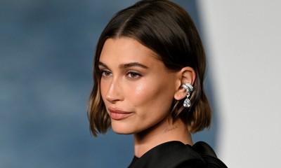 Hailey Bieber w garniturowym komplecie podczas upałów w Nowym Jorku