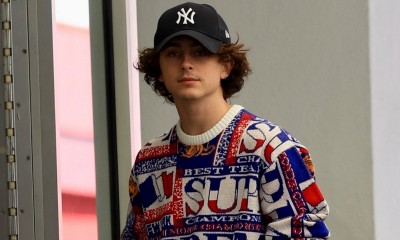 Timothée Chalamet daję lekcję stylu, jak jesienią łączyć baggy jeans ze sneakersami