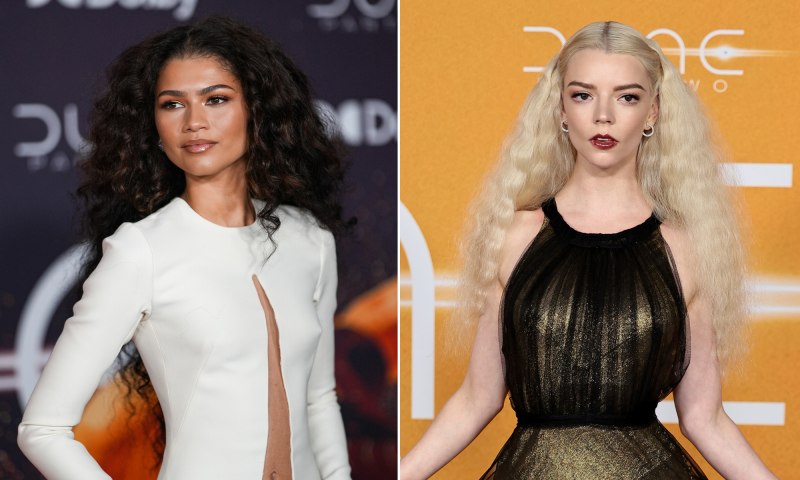 Zendaya i Anya Taylor-Joy w wiralowych kreacjach promują „Diunę 2”