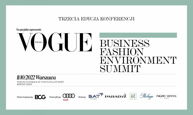 Obejrzyj transmisję z trzeciej edycji Business Fashion Environment Summit