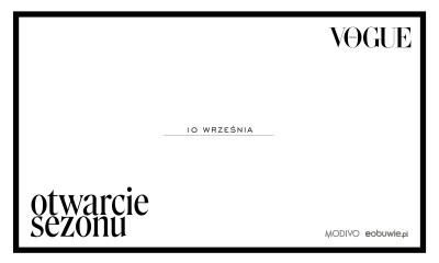 Otwarcie sezonu z „Vogue Polska” już 10 września