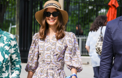 Stylizacja Natalie Portman na French Open to paryska wersja letniego stylu