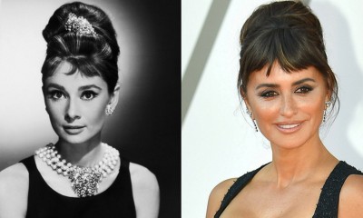 Penélope Cruz jak Audrey Hepburn