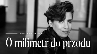 Podcast „O milimetr do przodu”, s. 2, odc. 2: Wielka wolność. Gościni: Małgorzata Szumowska