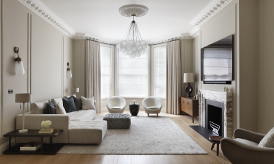 Apartament w Londynie: Nowy design w zabytkowej kamienicy 