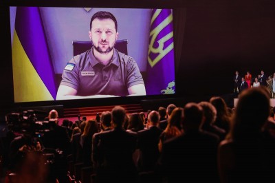 Wołodymyr Zełenski na festiwalu w Cannes: „Kino nie może milczeć”