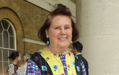 Suzy Menkes na konferencji w Budapeszcie 