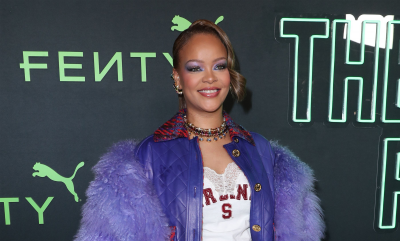 Rihanna dobrała makijaż i futro pod kolor najmodniejszych butów sezonu