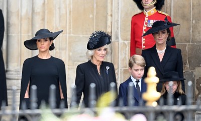 Arystokraci na pogrzebie królowej Elżbiety II