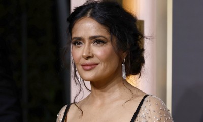 Salma Hayek w świetlistym makijażu