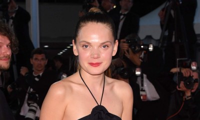 Sandra Drzymalska w kreacji Magdy Butrym na Festiwalu w Cannes 