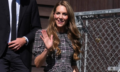 Sukienka midi w kratę księżnej Kate to ucieleśnienie królewskiej elegancji