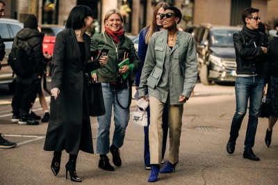 Street style na tygodniu mody w Londynie jesień-zima 2019-2020	