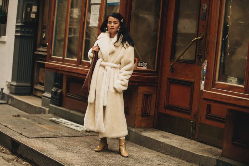 Street style na tygodniu mody w Nowym Jorku jesień-zima 2019-2020	