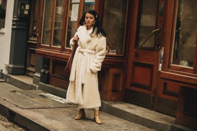 Street style na tygodniu mody w Nowym Jorku jesień-zima 2019-2020	