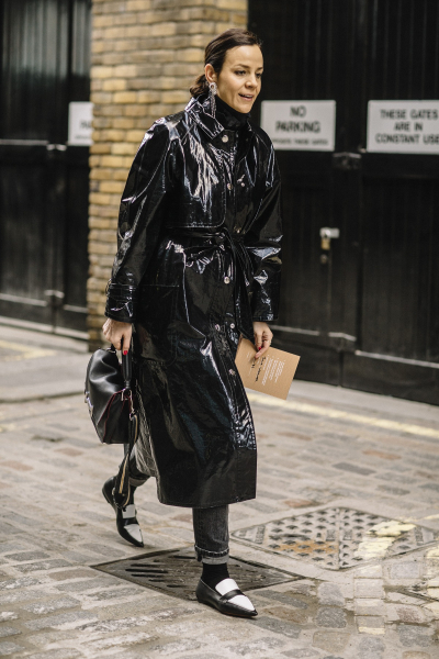 Street style: tydzień mody w Londynie jesień-zima 2018-2019 dzień 3 