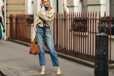 Street style: tydzień mody w Londynie jesień-zima 2018-2019 dzień 1