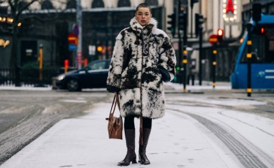 Stylizacje street style z tygodnia mody w Sztokholmie