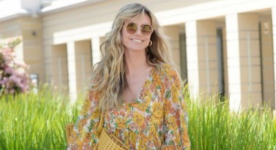Inspirująca stylizacja: Wiosenna sukienka Heidi Klum