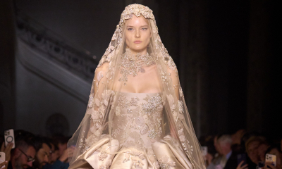 Królewski przepych rządził w kolekcji haute couture Eliego Saaba
