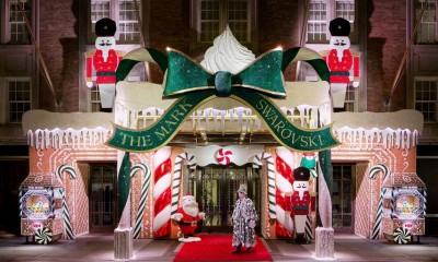 Swarovski zmienia nowojorski hotel w świąteczną krainę czarów