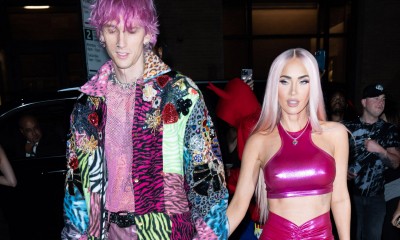 Megan Fox i Machine Gun Kelly w stylizacjach Barbiecore