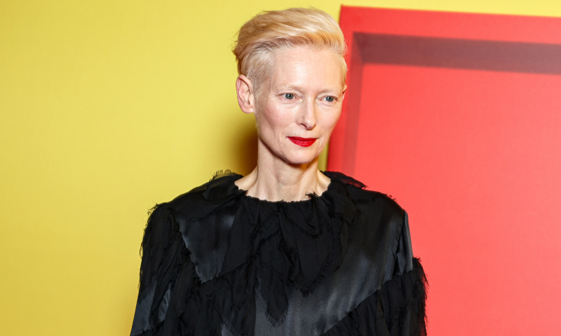 Tilda Swinton zachwyca w butach od Vandy Novak. Idealnie oddają brawurowy styl gwiazdy