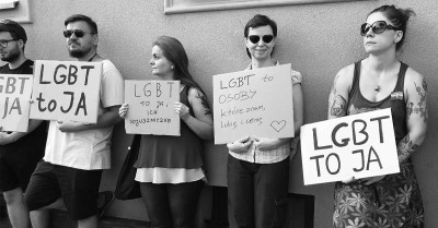 Twarze prostestu #LGBTtoJa